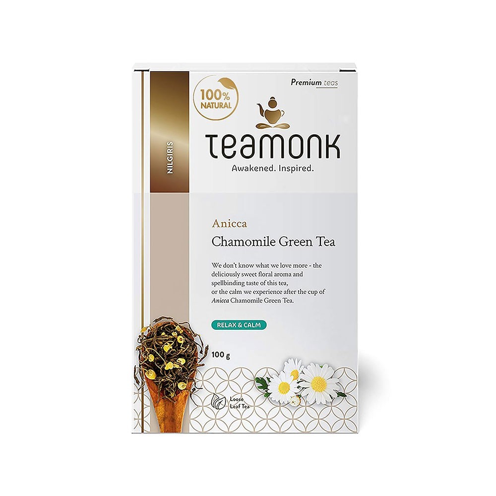 Teamonk Anicca Mountain Chamomile Green Tea