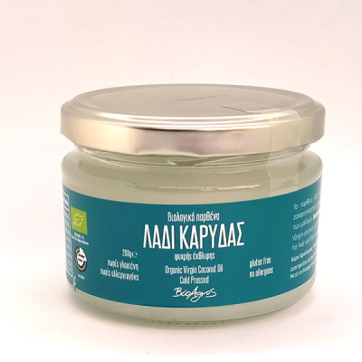 Λάδι Καρύδας Έξτρα Παρθ. Βιοαγρός 200  gr