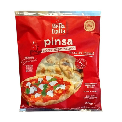 Bella Italia Pinsa Στρογγυλή Gourmet 270 gr