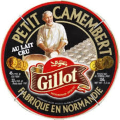 Camembert lait cru Gillot