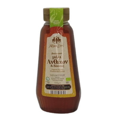 Axion Esti βιο μέλι ανθέων δάσους 500 gr. squeeze